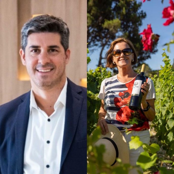 Estela de Frutos y Javier Azcurra